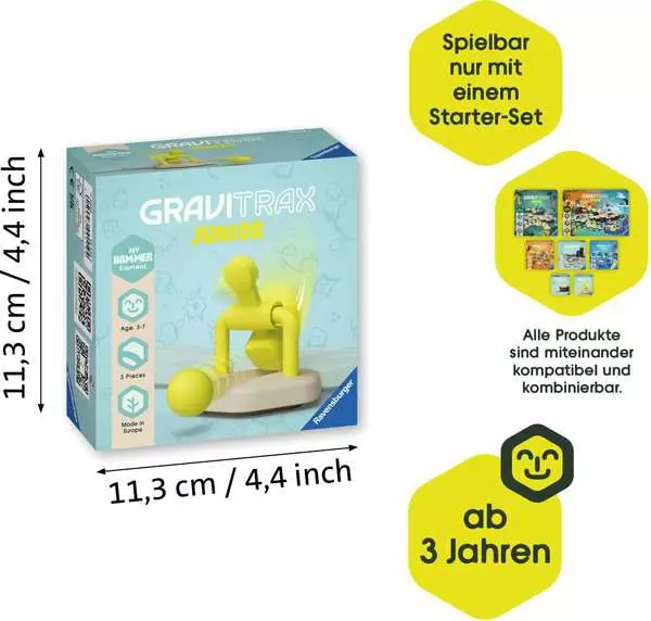 Ravensberger Matratzen GraviTrax Junior Element Hammer - Kugelbahn-Erweiterung für Kinder ab 3 Jahren Im Verkauf