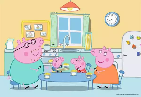 Ravensberger Matratzen Kinderpuzzle ab 3 Jahren - Zuhause bei Peppa - 12 Teile Günstiger Verkauf