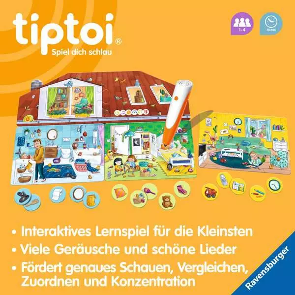 Ravensberger Matratzen tiptoi® Mein Zuhause - Lernspiel ab 2 Jahren Fabrikverkauf