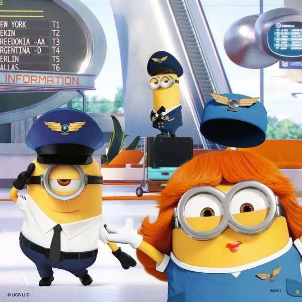 Ravensberger Matratzen Kinderpuzzle ab 5 Jahren - Witzige Minions - 49 Teile Rabatt