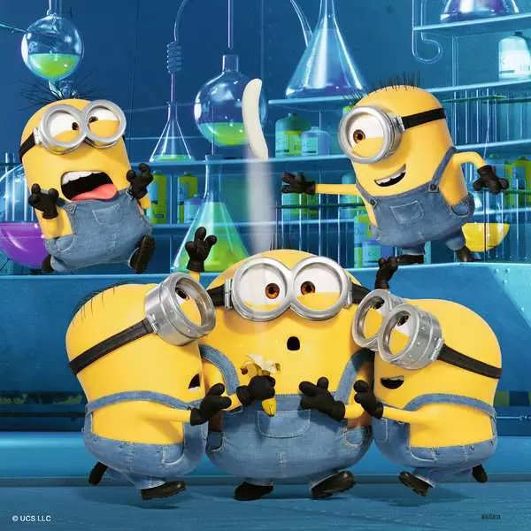 Ravensberger Matratzen Kinderpuzzle ab 5 Jahren - Witzige Minions - 49 Teile Rabatt