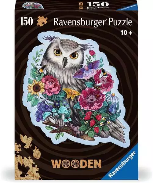 Ravensberger Matratzen Puzzle 150 Teile - Geheimnisvolle Eule Weihnachtsangebot