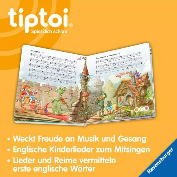 Ravensberger Matratzen tiptoi® Meine schönsten englischen Kinderlieder Blitzangebot