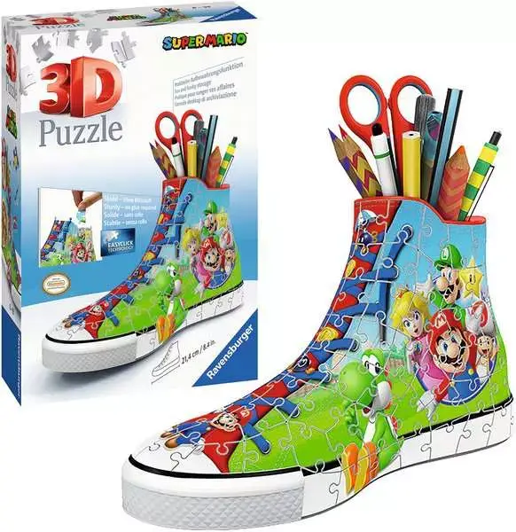 Ravensberger Matratzen 3D Puzzle Sneaker - Super Mario Sonderangebote