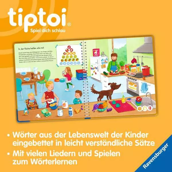 Ravensberger Matratzen tiptoi® Mein Wörter-Bilderbuch Unser Zuhause Tiefpreis