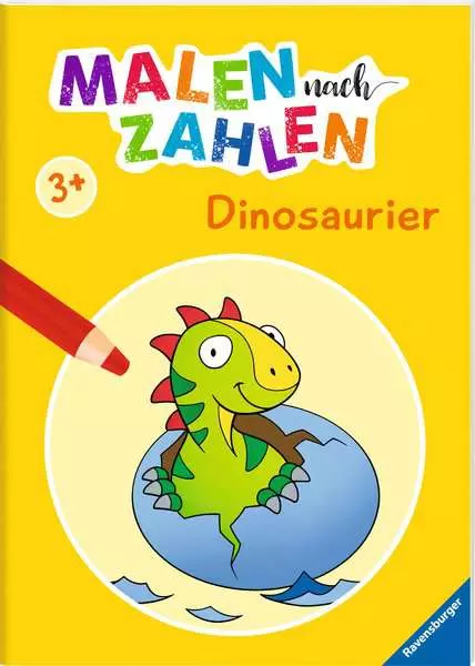 Ravensberger Matratzen Malen nach Zahlen ab 3: Dinosaurier Super Sparpreis