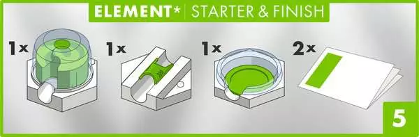 Ravensberger Matratzen GraviTrax POWER Element Starter & Finish - Kugelbahn-Erweiterung für Kinder ab 8 Jahren JETZT KAUFEN