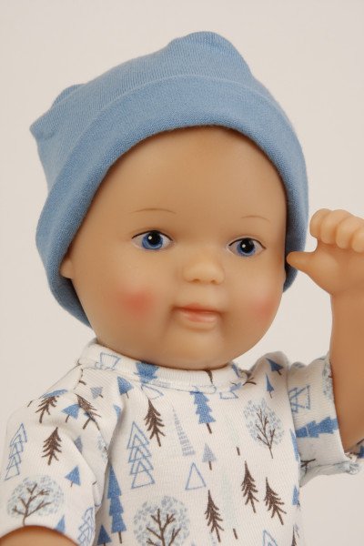Schildkröt Manufaktur Kleidung zu Puppe Mein 1. Baby 28 cm Kleidung blau/weiss VIP-Rabatte