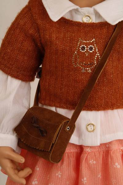 Schildkröt Manufaktur Puppe Anna-Maria 70 cm stehend von Brigitte Paetsch braune Haare, Kleidung rose/rot/weiss Bis zu 65% Rabatt