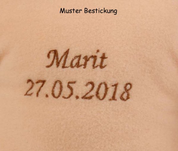 Schildkröt Manufaktur Puppe Klara 52 cm braune Haare, blaue Schlafaugen, Blumenkleidung Super Rabatt
