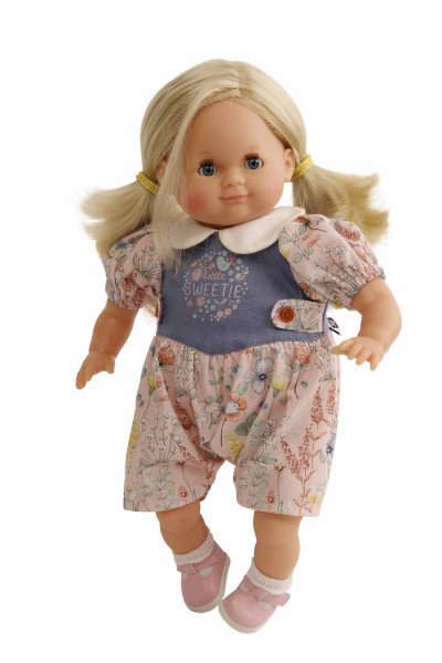 Schildkröt Manufaktur Kleidung zu Puppe Schlummerle 32 cm, Blumenoverall Cyber Monday