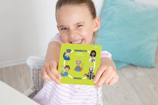 Schildkröt Manufaktur Puzzle HUMANICO "Berufe" by Beleduc Wochenangebot