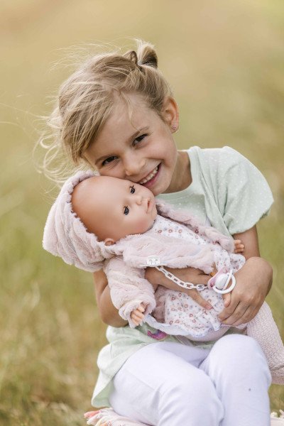 Schildkröt Manufaktur Kleidung zu Baby Amy 45 cm rose winterlich Vatertagsangebot