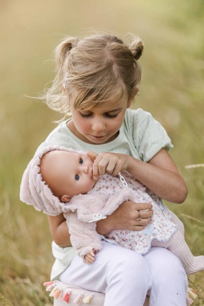 Schildkröt Manufaktur Kleidung zu Baby Amy 45 cm rose winterlich Vatertagsangebot