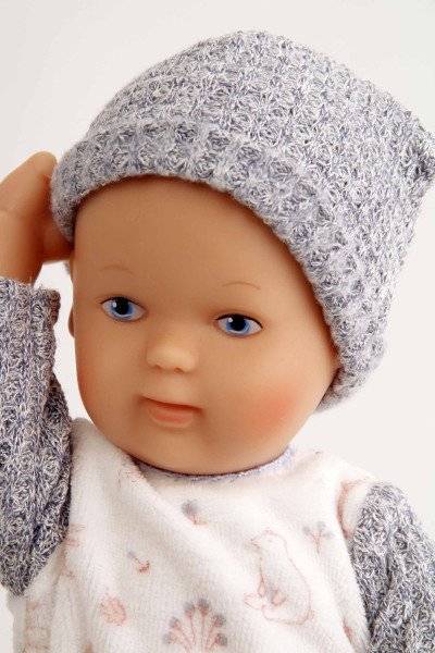 Schildkröt Manufaktur Kleidung zu Puppe Mein 1. Baby 28 cm Overall blau/weiss Heißer Verkauf