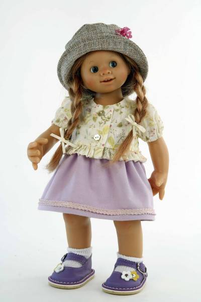 Schildkröt Manufaktur Puppe Müller-Wichtel Frieda 30 cm rote Haare, Sommerkleid Bis zu 50% Rabatt