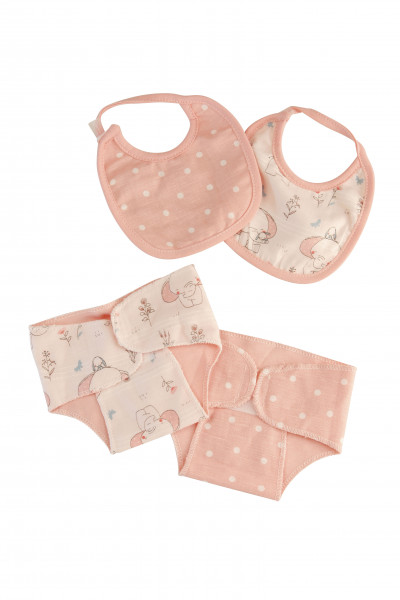 Schildkröt Manufaktur Kleidung Windel/Latz rose zu Puppe 32 -52 cm Online Shopping