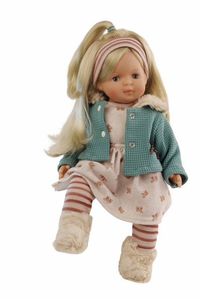 Schildkröt Manufaktur Kleidung zu Puppe 37 cm Schlummerle/Strampelchen/Lenchen- Kleidung winterlich rose/petr Online Outlet