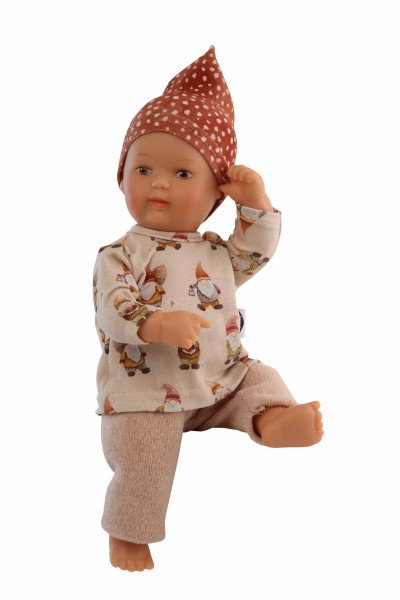 Schildkröt Manufaktur Kleidung zu Puppe Mein 1. Baby 28 cm rose/braun mit Wichteln Zeitbegrenzte Promotion
