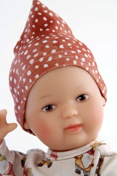 Schildkröt Manufaktur Kleidung zu Puppe Mein 1. Baby 28 cm rose/braun mit Wichteln Zeitbegrenzte Promotion