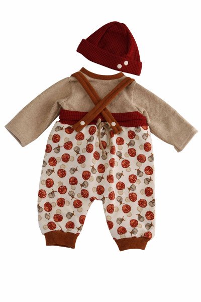 Schildkröt Manufaktur Kleidung zu Puppe 52 cm Julchen/Peterle/Klara/Elli weiss/rot/beige Bis zu 65% Rabatt