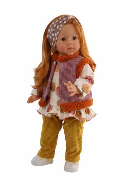 Schildkröt Manufaktur Kleidung zu Stehpuppe Elli 52 cm winterlich bunt Verkauf