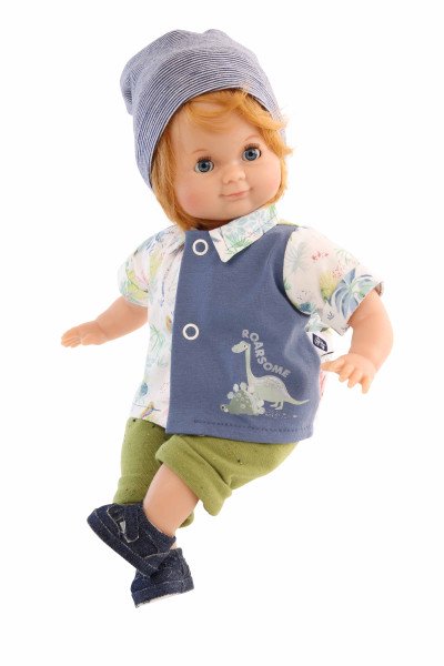 Schildkröt Manufaktur Kleidung zu Puppe Schlummerle 32 cm Junge, sommerlich mit Dinos Outlet
