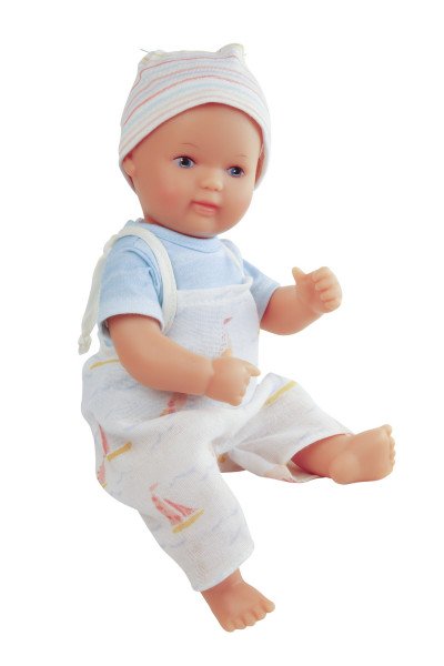 Schildkröt Manufaktur Kleidung zu Puppe Mein 1. Baby 28 cm blau/weiss maritim Räumungsverkauf
