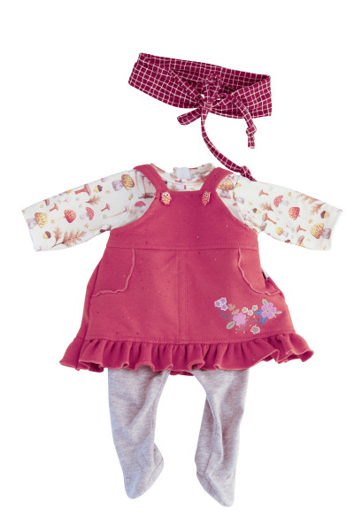 Schildkröt Manufaktur Kleidung zu Susi/Hanni/Amy 45 cm Pilzchen Fabrikpreis