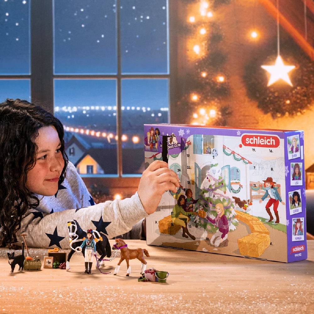 ﻿Schleich Adventskalender HORSE CLUB 2024 Saisonschlussverkauf