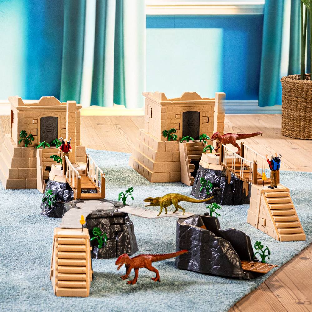 Schleich Dino Tempel-Eroberung Mega-Set Große Rabatte