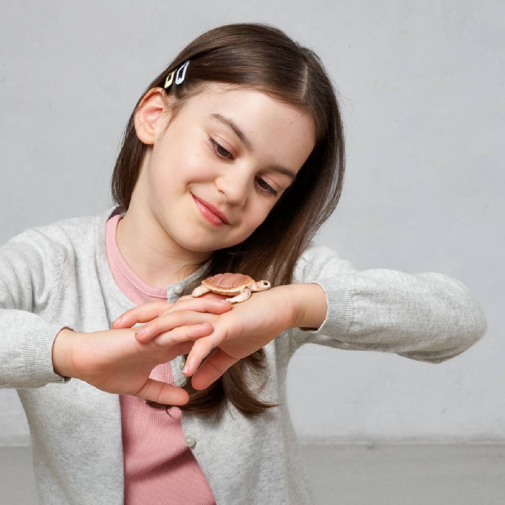 Schleich Echte Karettschildkröte (circular) Kauf eins, bekomm eins gratis