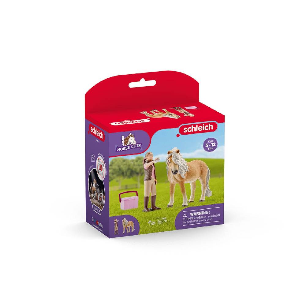 Schleich Pferdepflegerin mit Island Pony Stute Neueste Stile