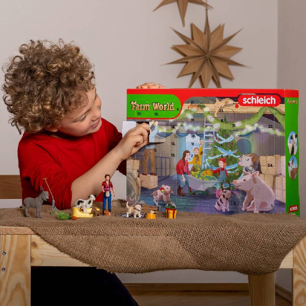 Schleich Adventskalender 2023 FARM WORLD Bis zu 50% Rabatt