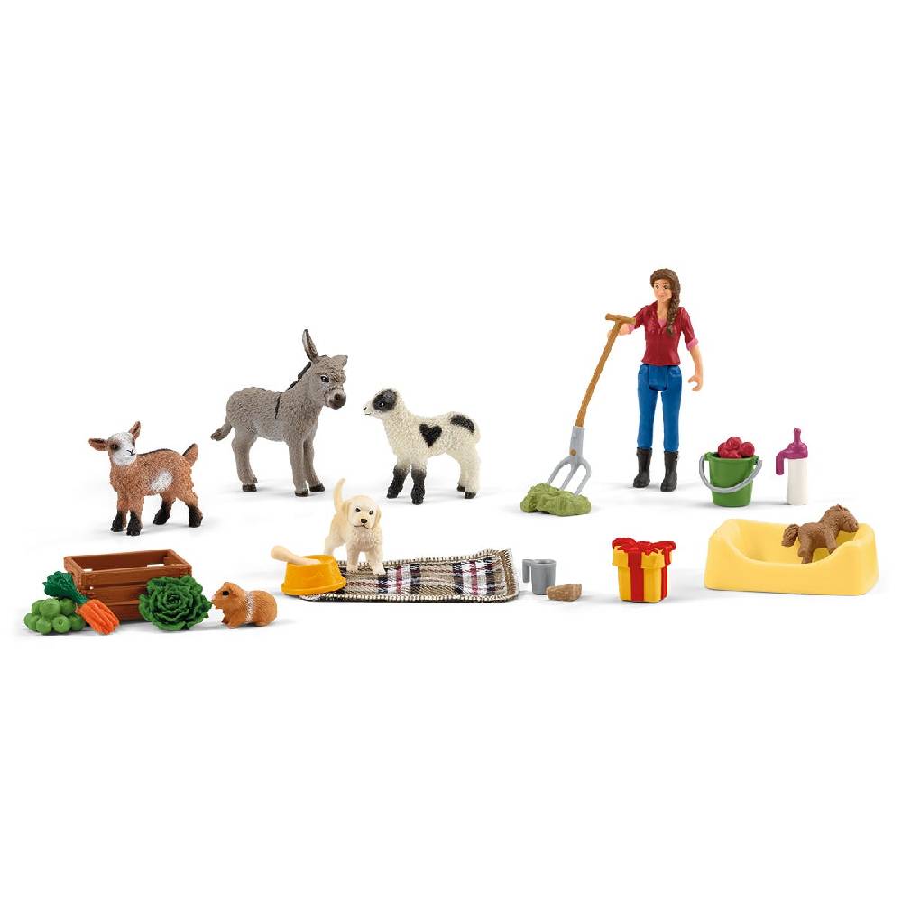 Schleich Adventskalender 2023 FARM WORLD Bis zu 50% Rabatt