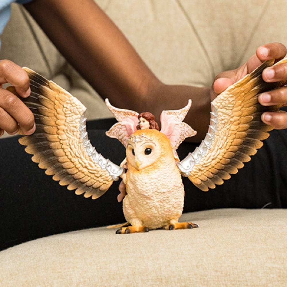 Schleich Elfe auf Glitzer-Eule Bis zu 55% Rabatt