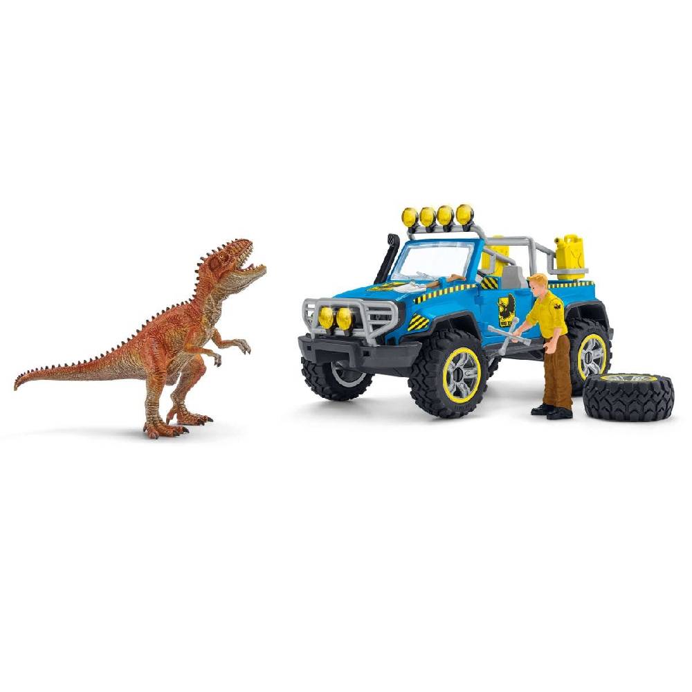 Schleich Geländewagen mit Dino-Außenposten Bis zu 60% Rabatt