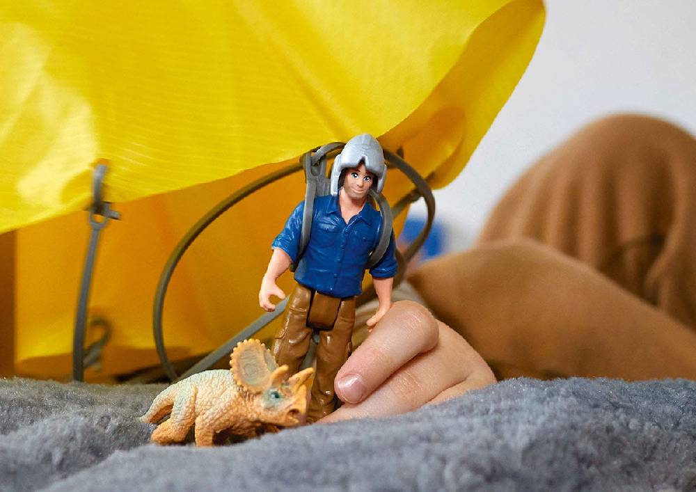 Schleich Dino Fallschirmrettung Günstiger Verkauf