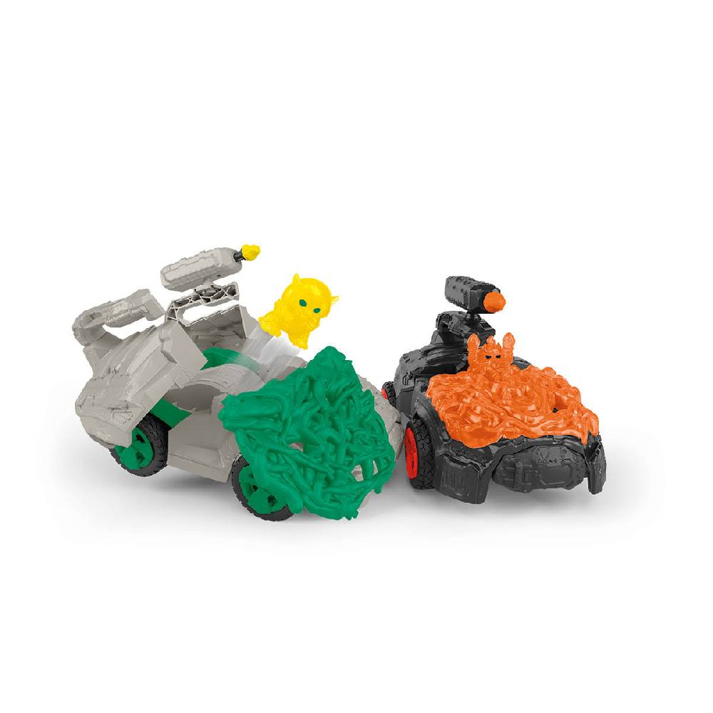 Schleich Dschungel-Crashmobil mit Mini Cretaure Fabrik Onlineshop