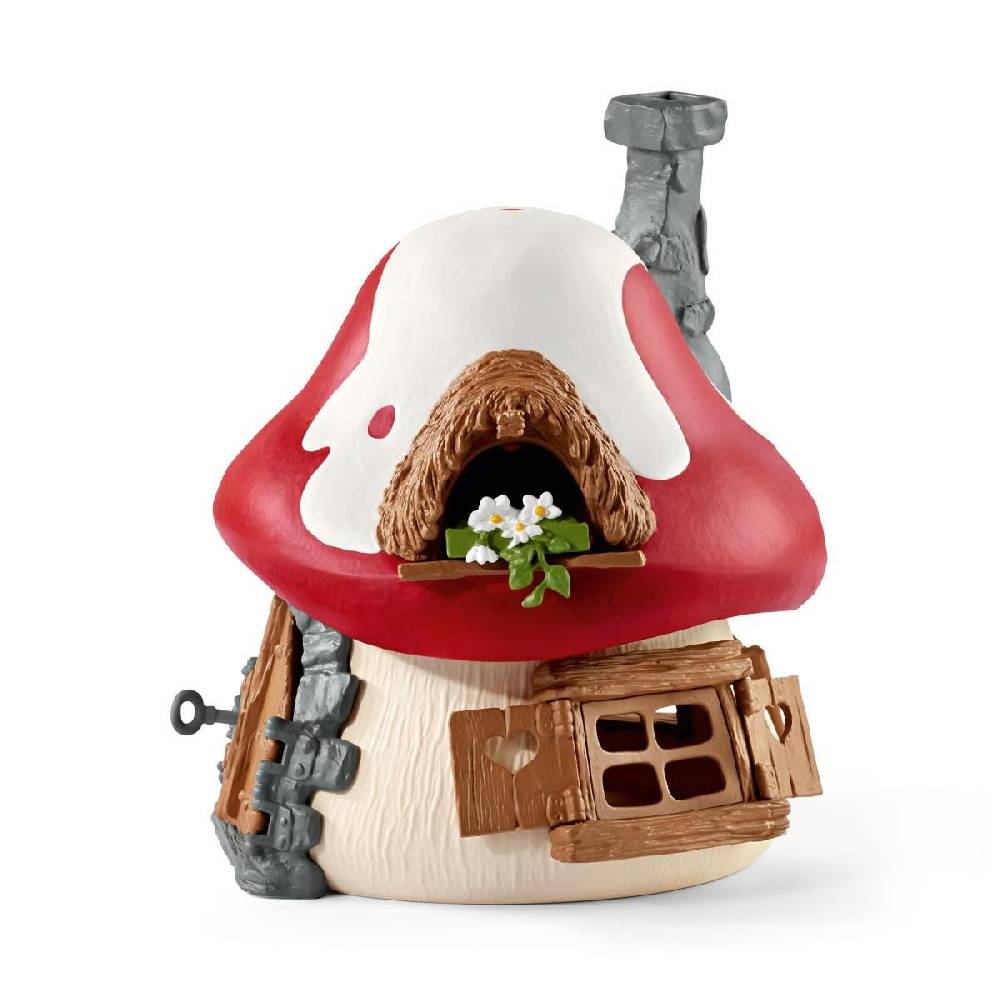 Schleich Schlumpf Haus mit 2 Figuren Flash Sale