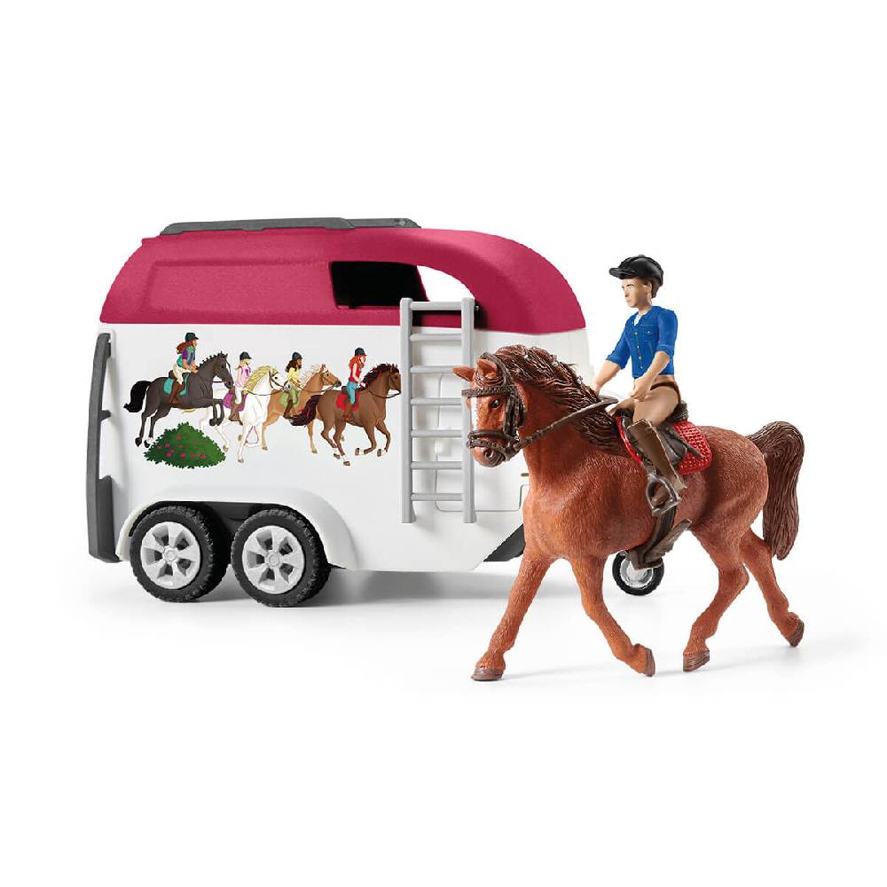 Schleich Abenteuer mit Auto und Pferdeanhänger JETZT KAUFEN