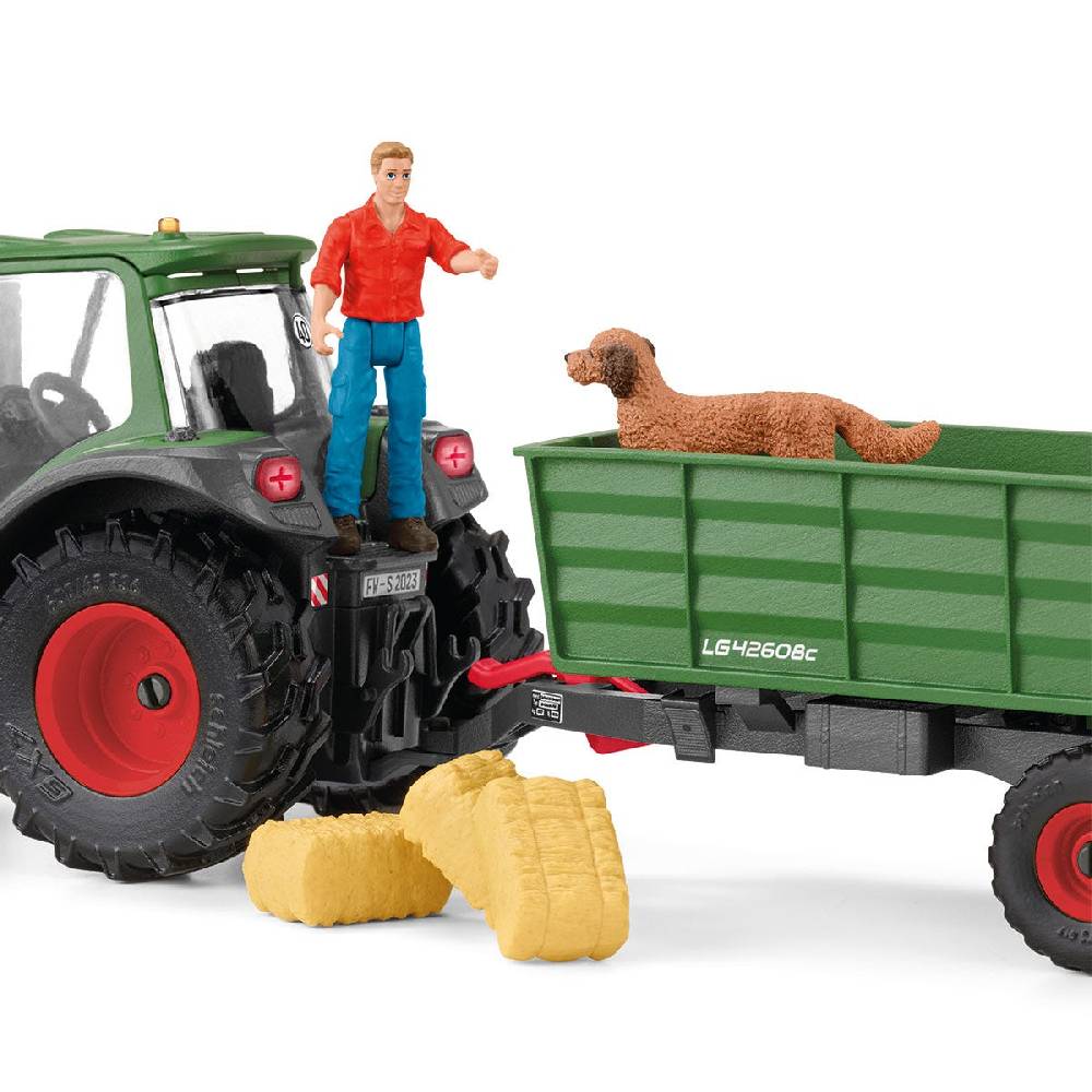 Schleich Traktor mit Anhänger Begrenzt auf 3 Tage