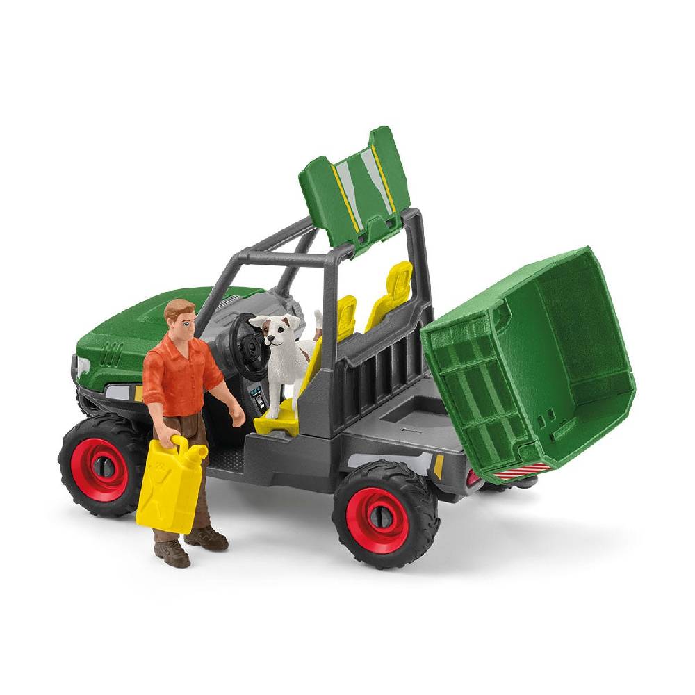 Schleich Waldbauer mit Fahrzeug zollfrei