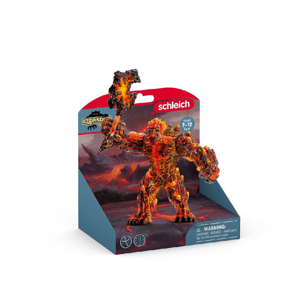 Schleich Lava Golem mit Waffe im Angebot