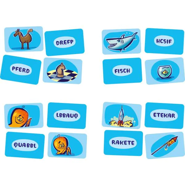 ﻿Schmidt Spiele Drei Magier®: Quabbl, Kartenspiel Saisonschlussverkauf