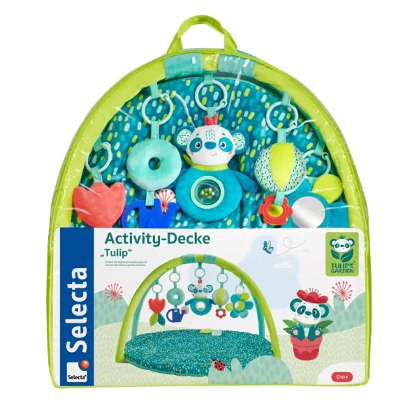 Schmidt Spiele TULIP'S GARDEN by SELECTA® Soft Toy: Activity-Decke Tulip, 83 cm Bis zu 65% Rabatt