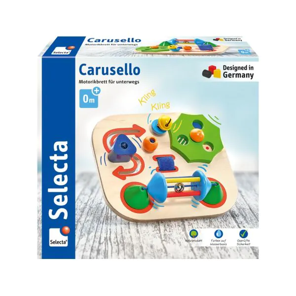 Schmidt Spiele Carusello, Motorikbrett für unterwegs, 19 cm Angebote