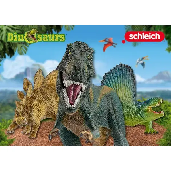 Schmidt Spiele Schleich ®: Dinosaurs – Das Kartenspiel in der Metalldose Versandkostenfrei