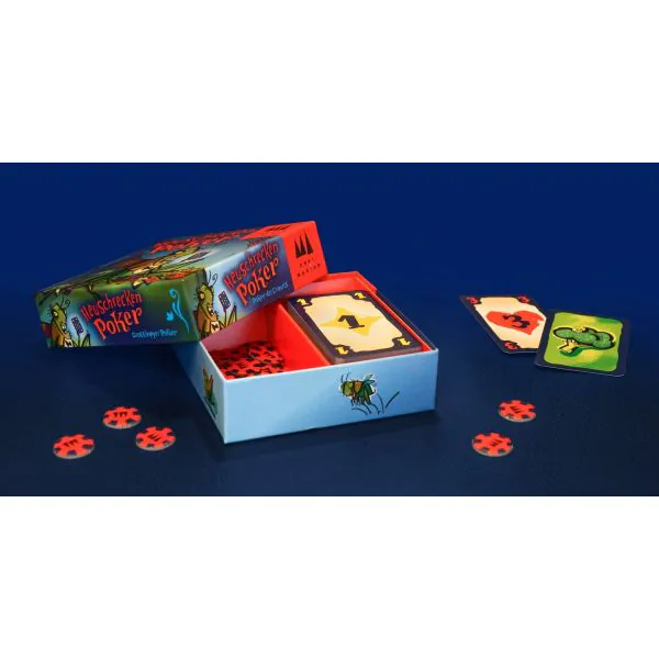 Schmidt Spiele Drei Magier®: Heuschrecken Poker, Kartenspiel Begrenztes Angebot