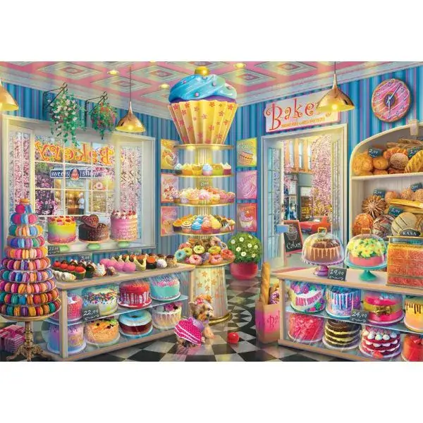 Schmidt Spiele Bunte Bäckerei, 1.000 Teile Puzzle Fabrik Onlineshop